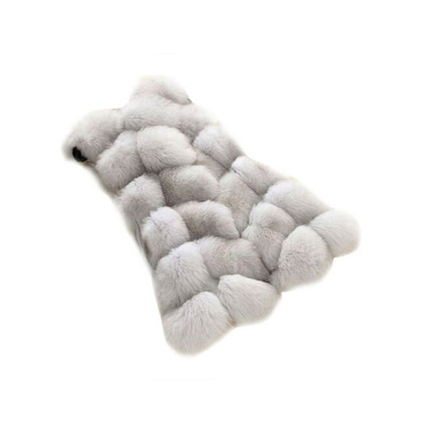 Womens Winter Warm Faux Fur Gilet Vest Sleeveless Waistcoat Jacket Coat Outwear